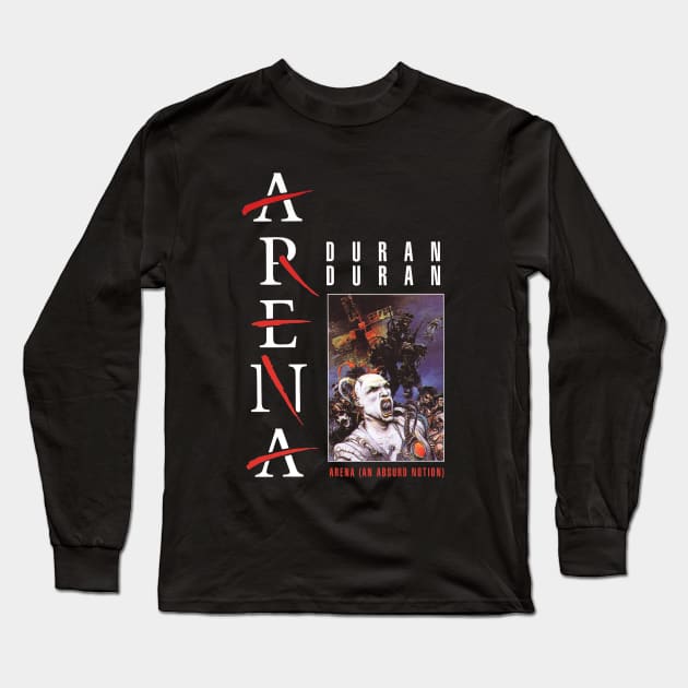 ARENA Duran Duran 1985 Long Sleeve T-Shirt by Pop Fan Shop